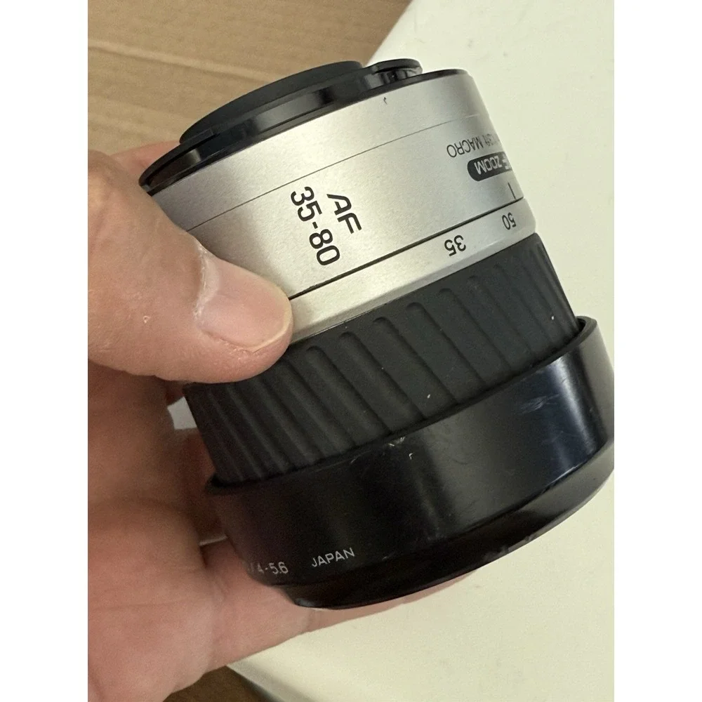 MINOLTA 35-80mm F3.5-5.6 ZOOM MACRO Lens